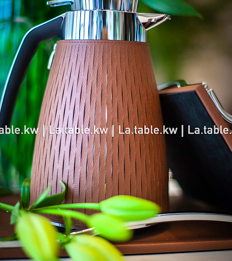 Chocolate Full Leather Carafes