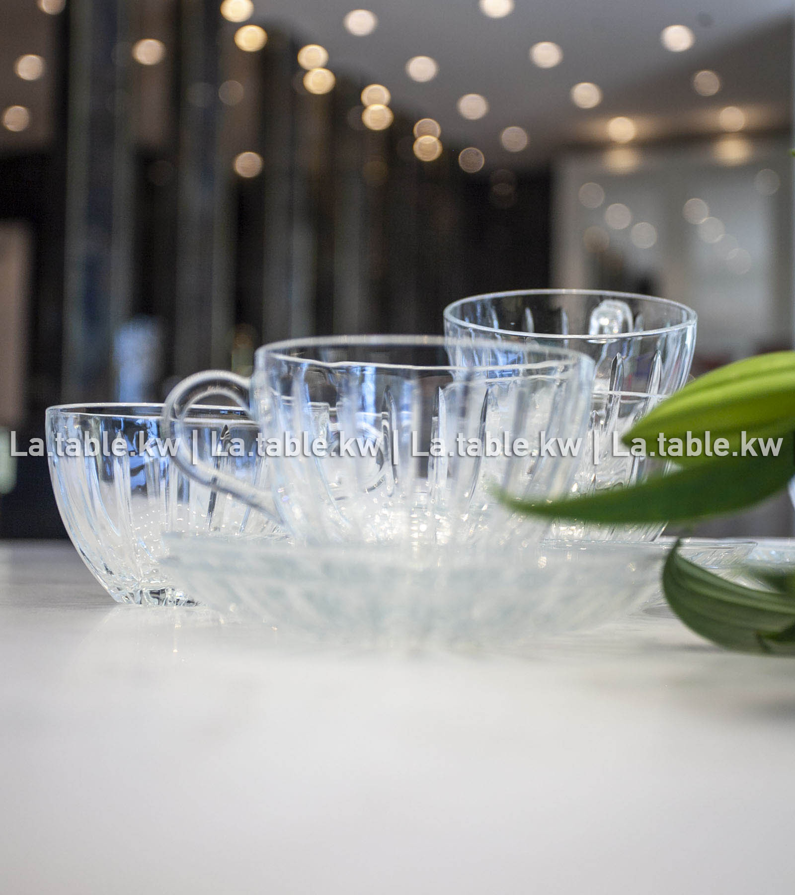 Transparent Classic Milk Cups