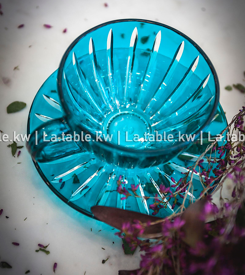 Turquoise Classic Milk Cups