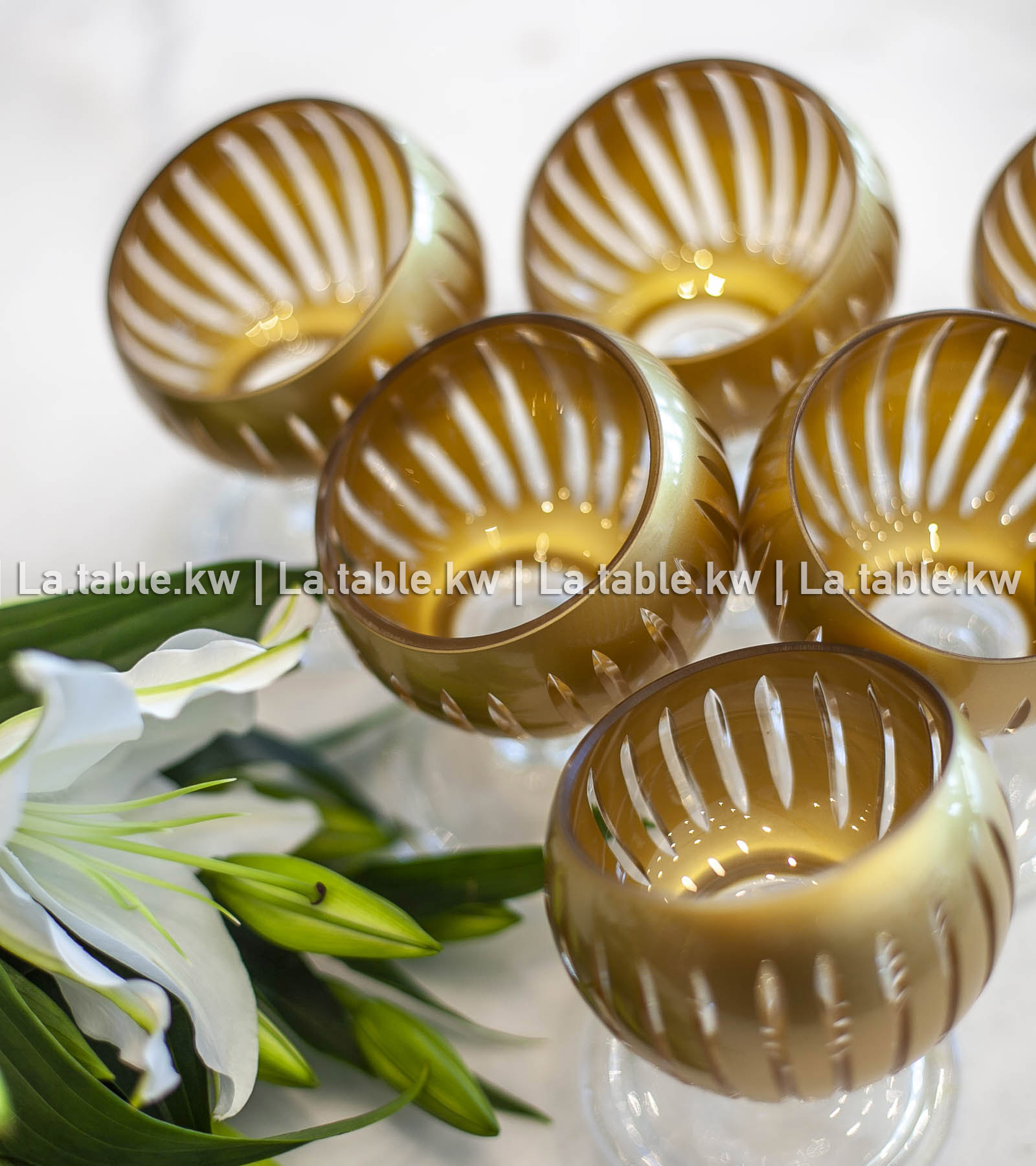 Gold Classic Mini Halfmoons Set