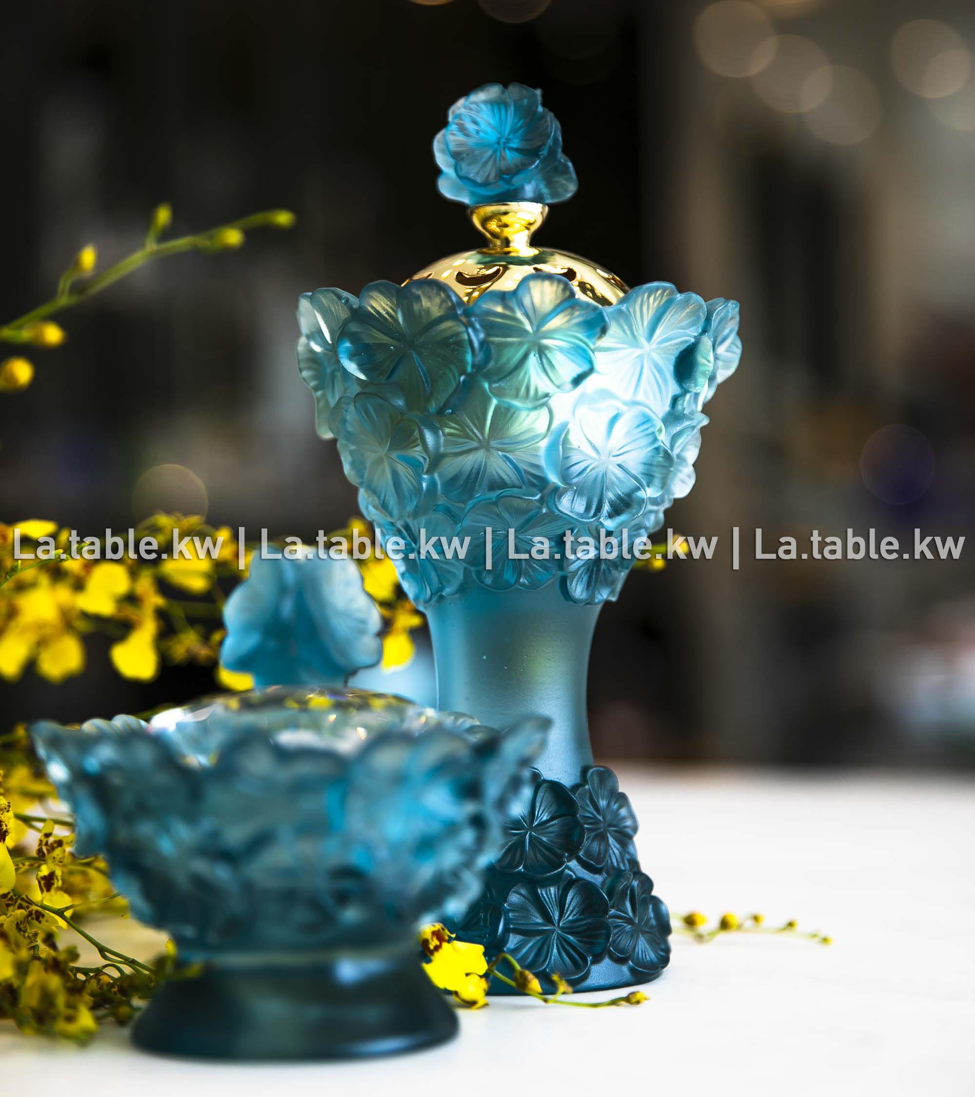 Petroleum Crystal Petals Mubkhar Set