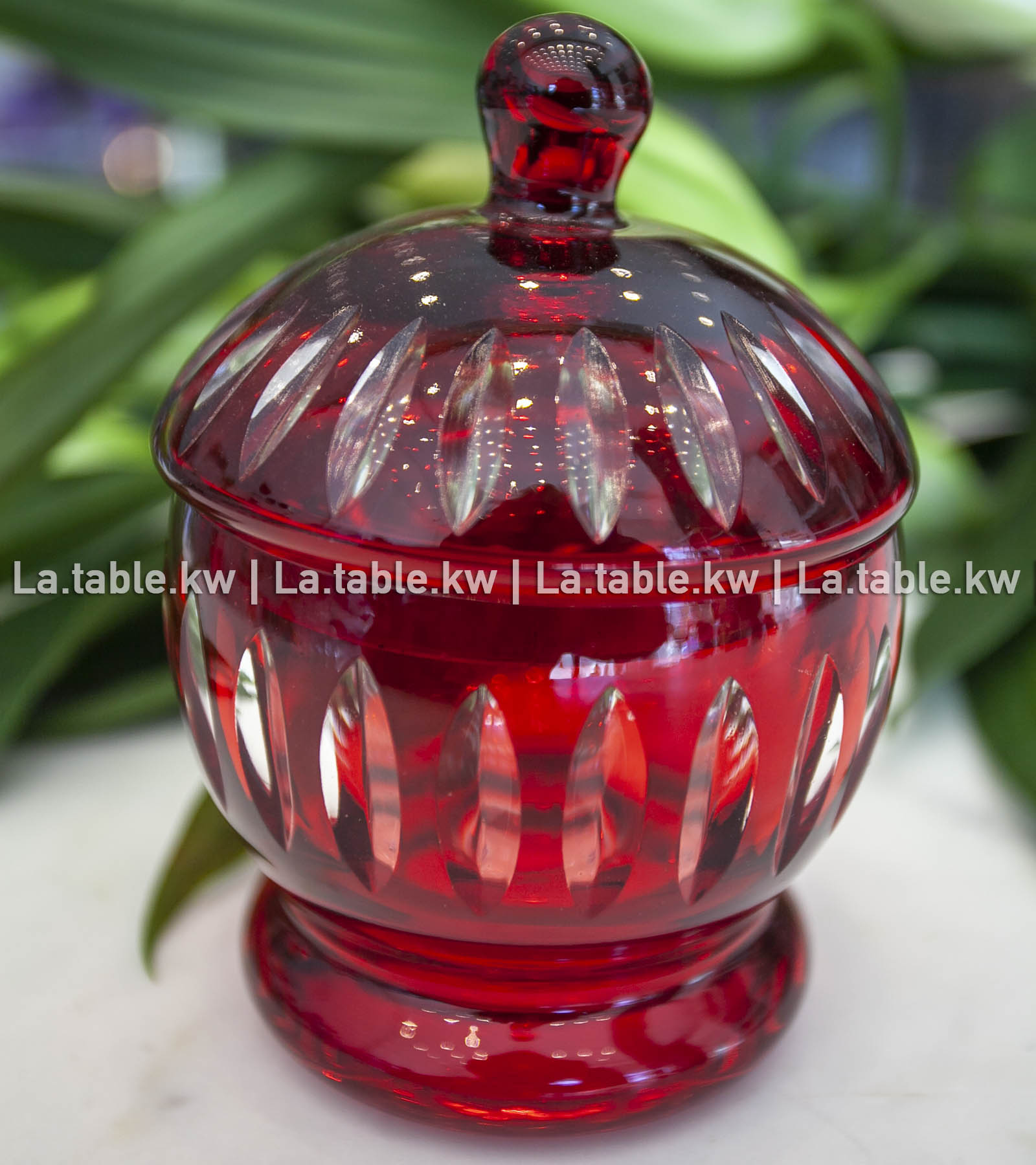 Scarlet Red Classic Sugar Jar