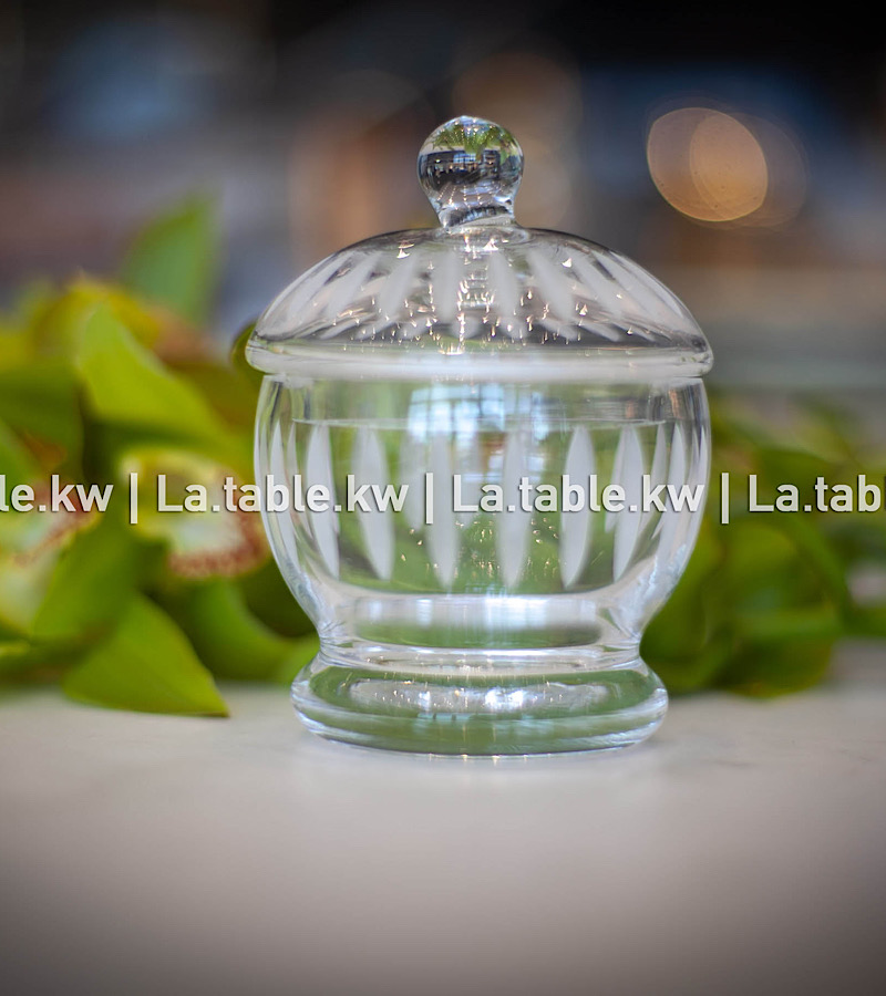 Transparent Lined Classic Sugar Jar
