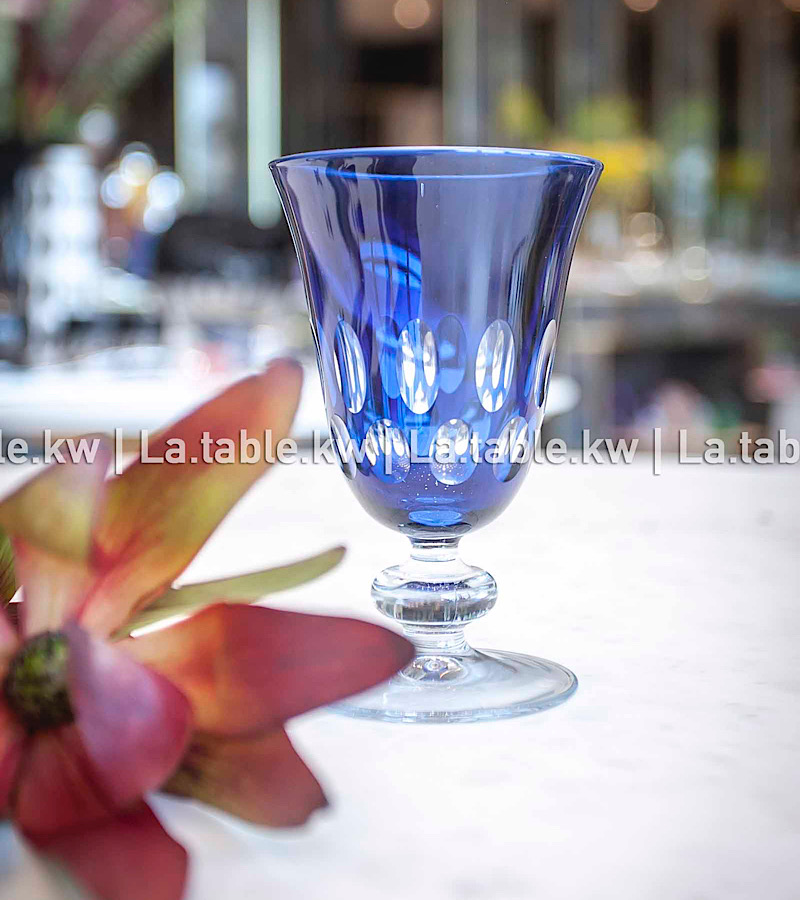 Navy Elite Juice Glasses / إليت أكواب عصير اللون الازرق الغامق