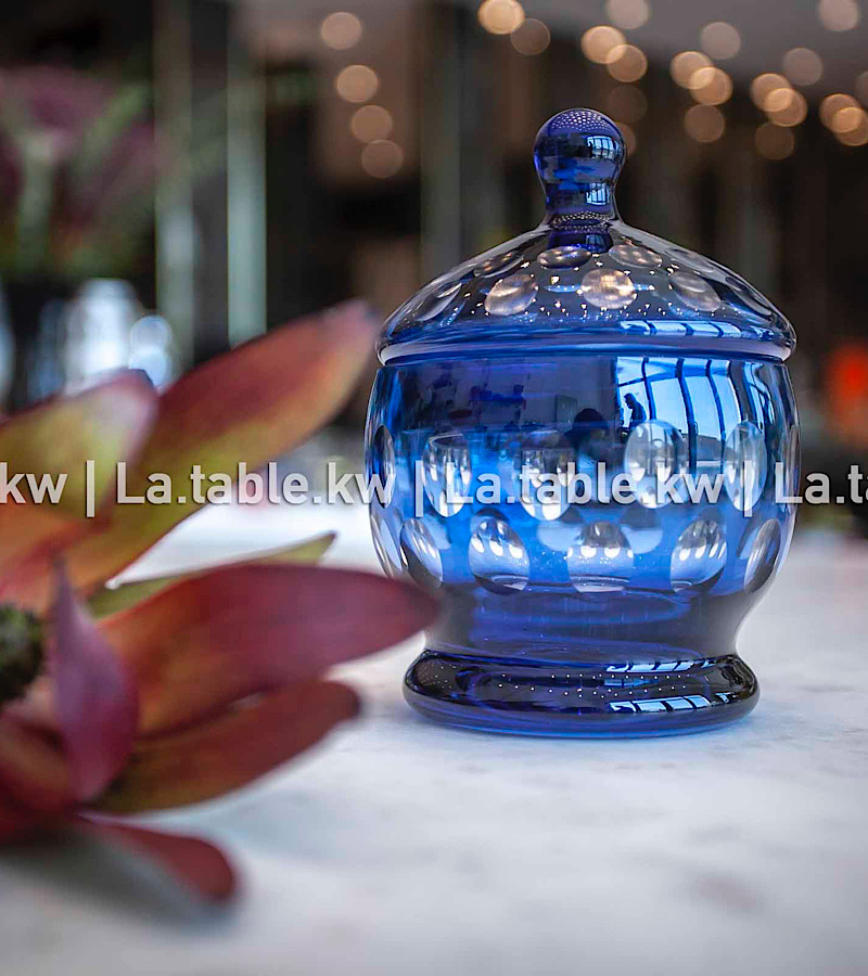 Navy Elite Sugar Jar /  إليت جرة سكر اللون الازرق الغامق