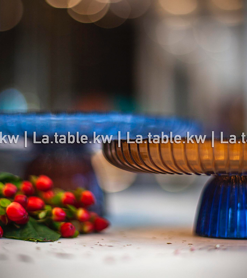 Orange Crystal TwoTone Bowl / توتون وعاء كريستال باللون البرتقالي