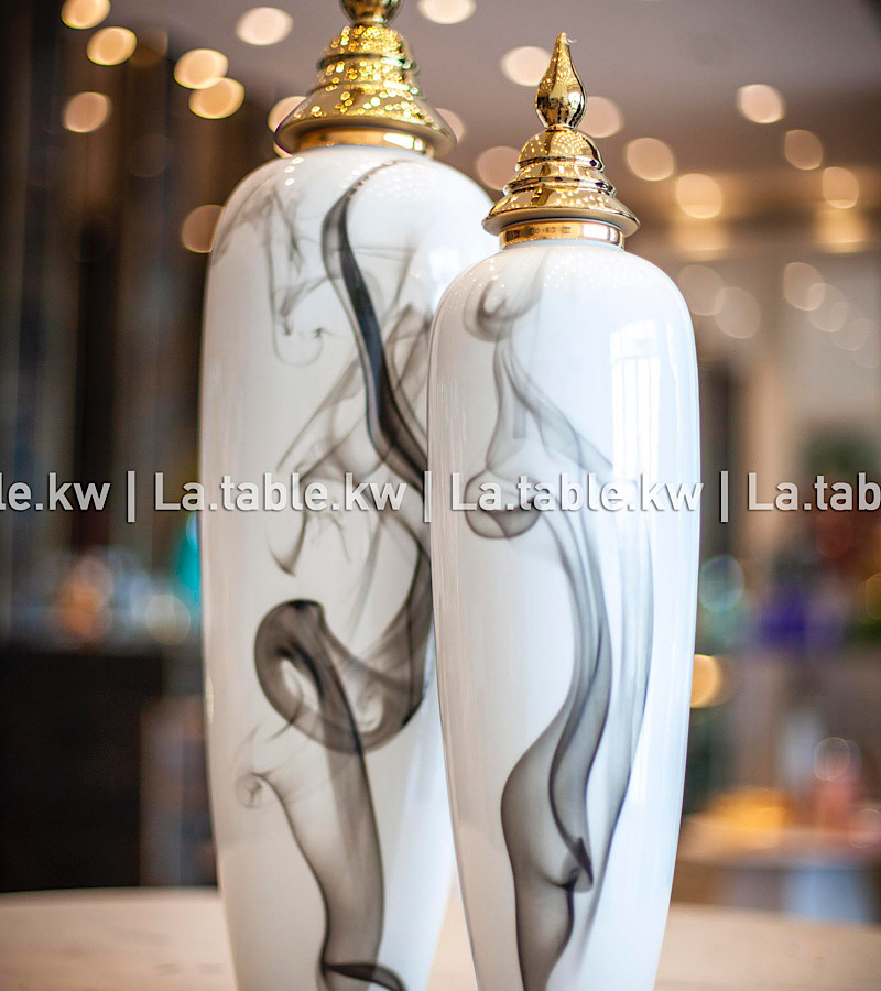 Fumes Ceramic Tall Vases