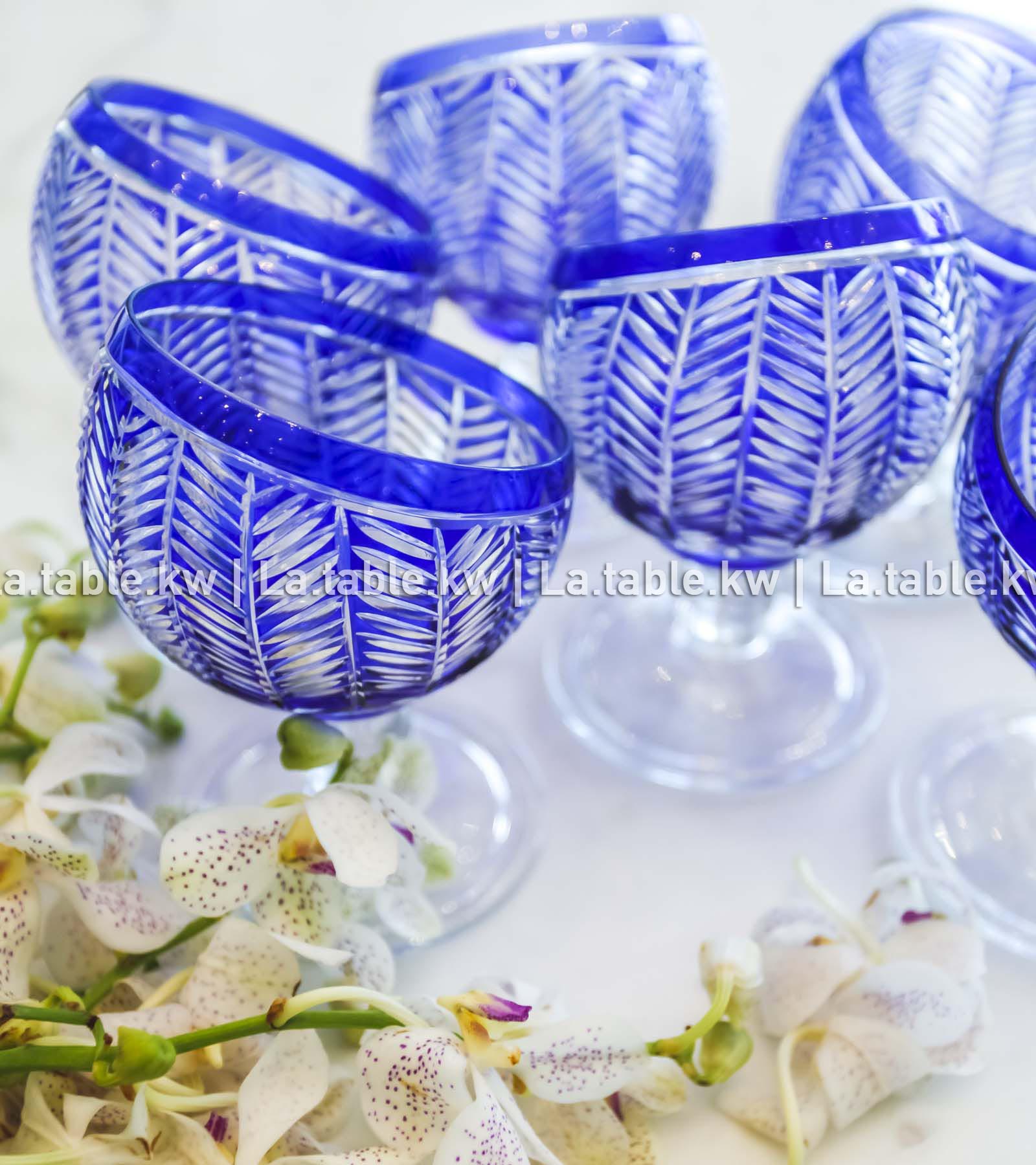 Royal Blue Spider Mini HalfMoons Set