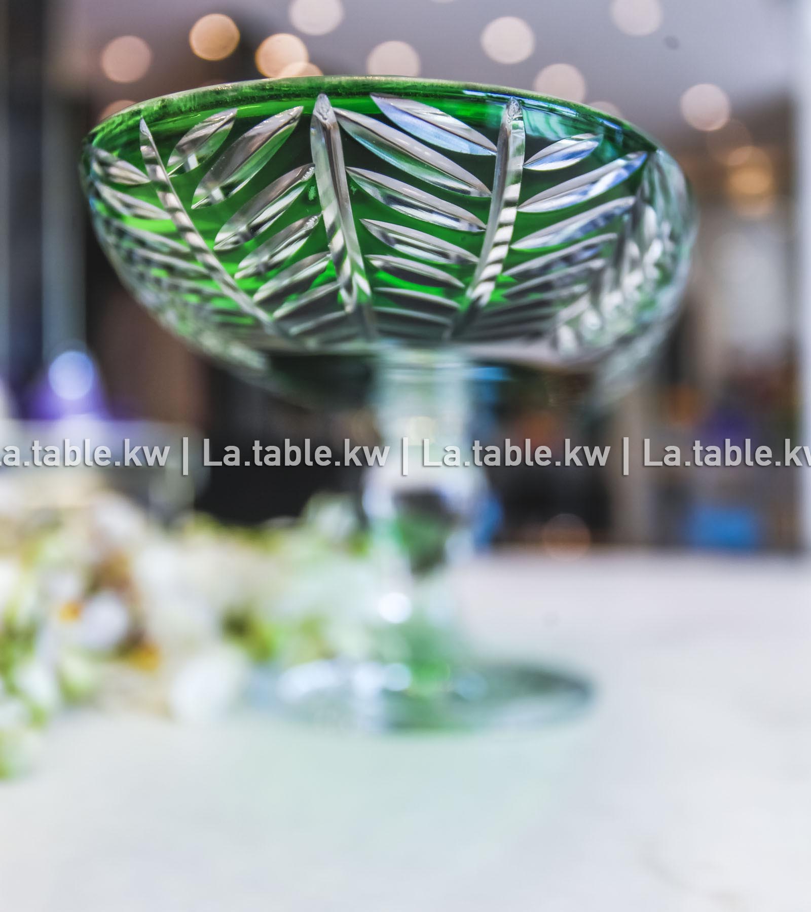 Green Spider Long Plate