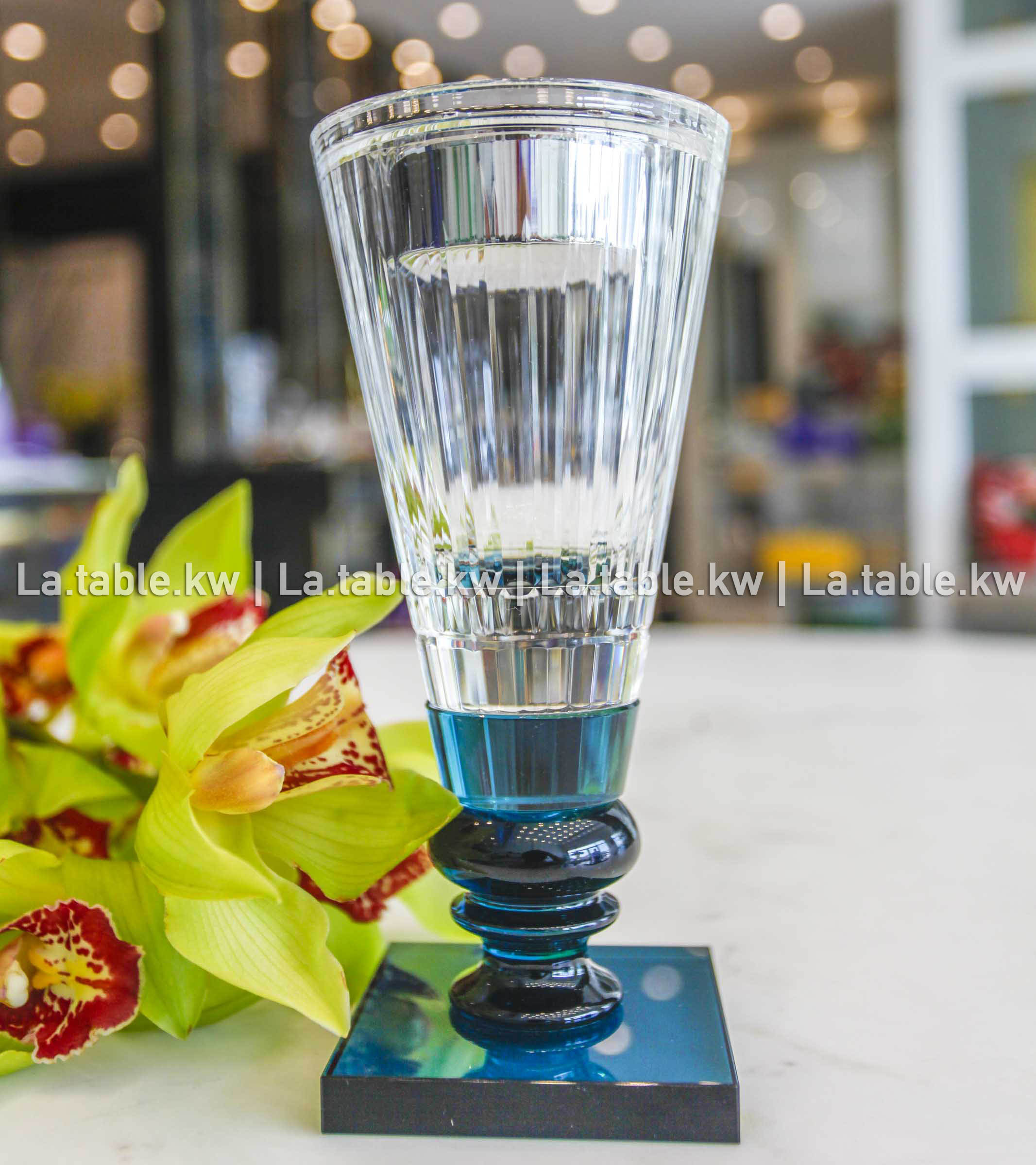 Teal Crystal Clear Mubkhar