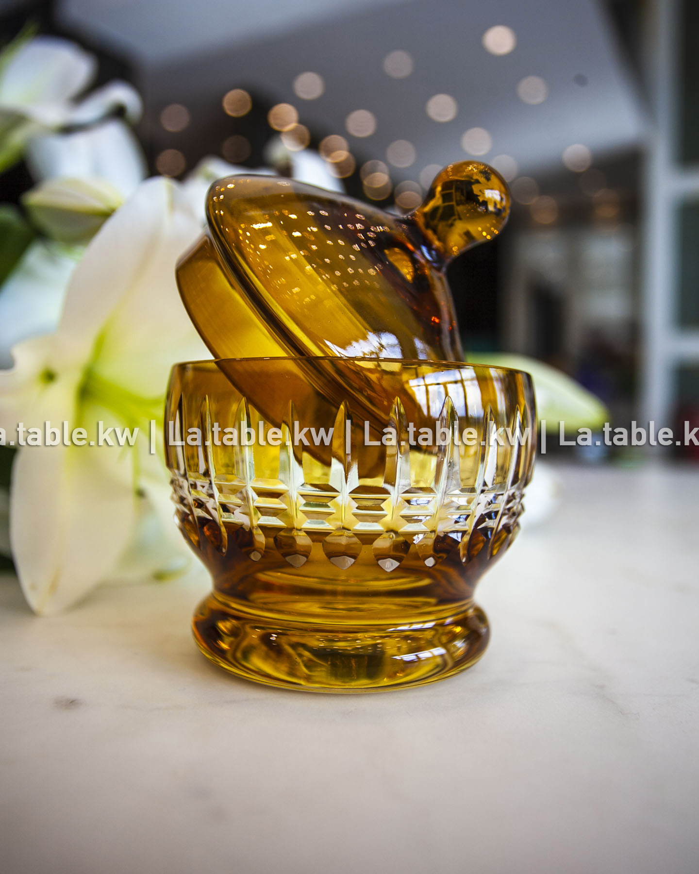 Amber Allure Sugar Jar / آلور سكريه -عمبر