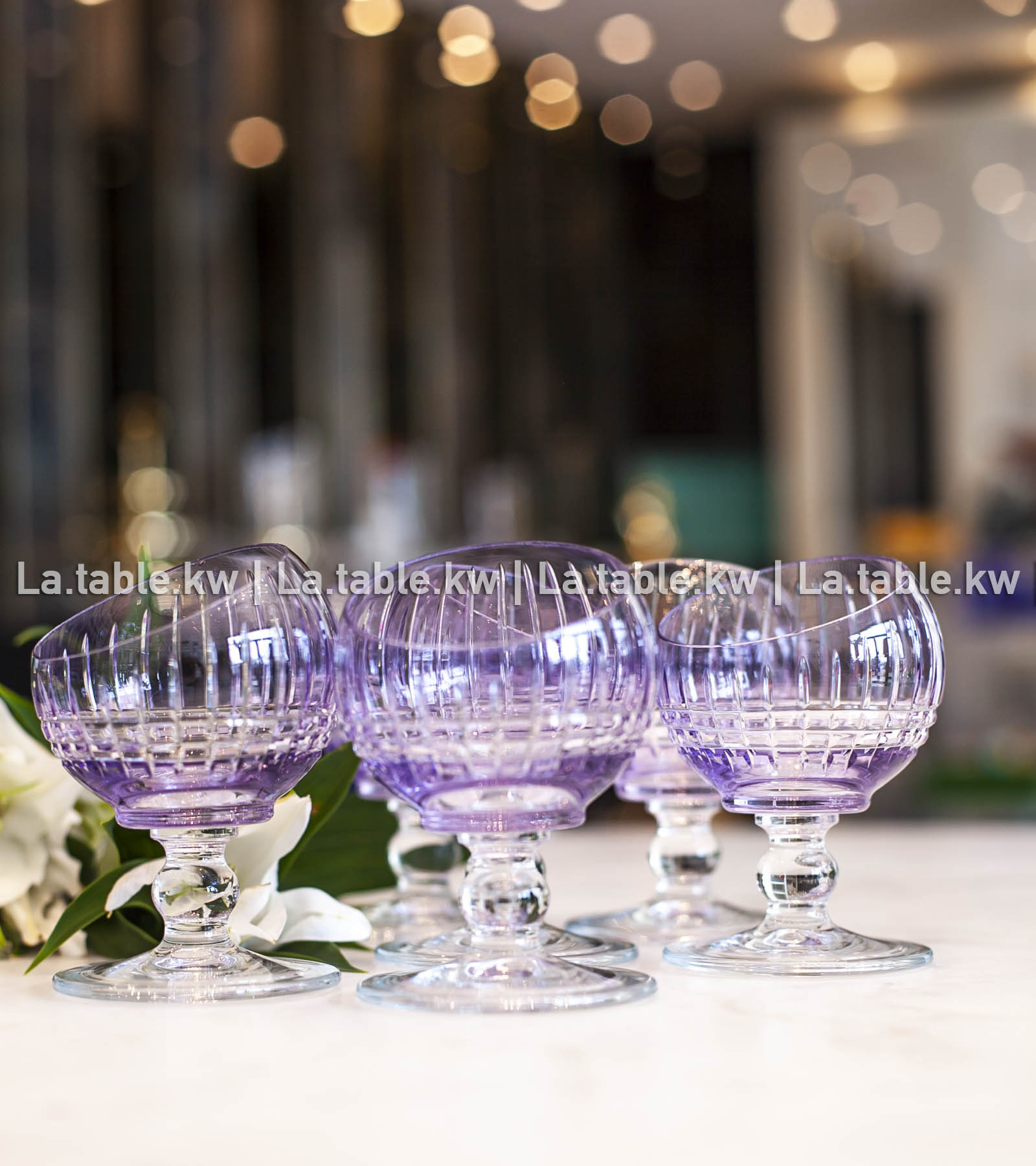 Lavender Allure Mini Halfmoons Set / آلور طقم نصف القمر صغير-لاڤندر