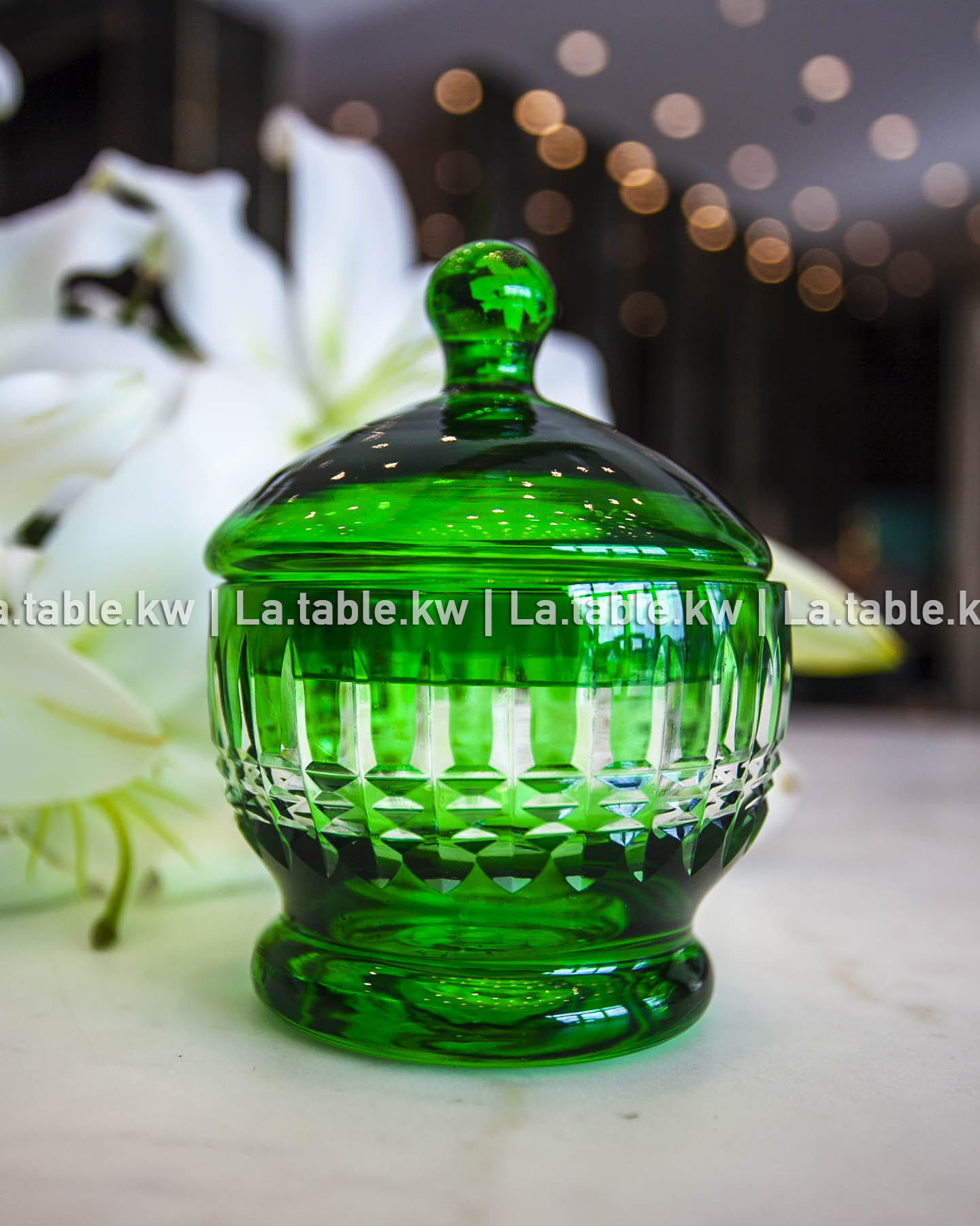 Green Allure Sugar Jar / آلور سكريه -أخضر