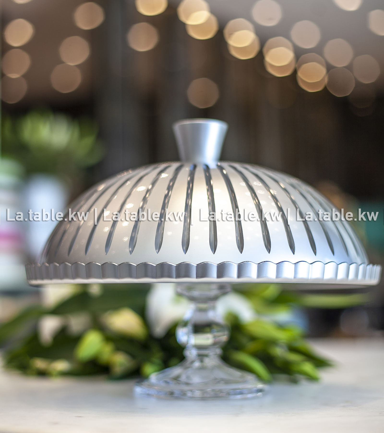 Silver Classic Cake Plate